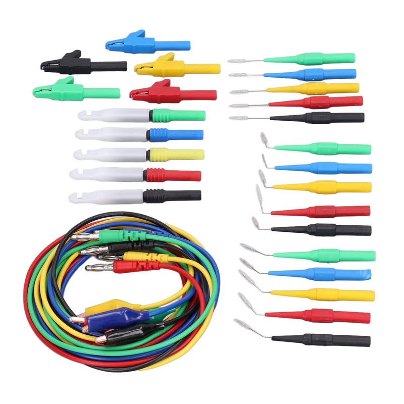 Banana Plug Test Leads Kit Back-Probe Kit,Back Probe Kit 90°135°180°Back
