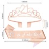 CURASA Birthday Sash and Crown for Women 21st Birthday Sash