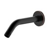 Derengge Shower Arm with Flange,6.5 Inch Oil Rubbed Bronze Wall
