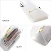 Oak-Pine 13 Pocket Receipt Folder/Expanding Coupon Currency Organizer with Label/Plastic