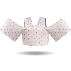 Shaka Kids Puddle Jumper Swim Vest for 30-50lbs Unixsex, Toddler and Children Pool-Lake-Ocean Floaties, Cute Pattern Swim Trainer, 2-3-4-5-6 Years Old Boys and Girls, Palm Tree Design