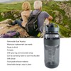 Sports Water Bottle, 2000 ml, Large Water Cup with Straw,