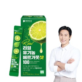 Nature Dream 리얼 유기농 베르가못샷 100 20g x 15포 1박스 / 폴리페놀 Real Organic Bergamot Shot 100 20g x 15 Pouches 1 Box / Polyphenol