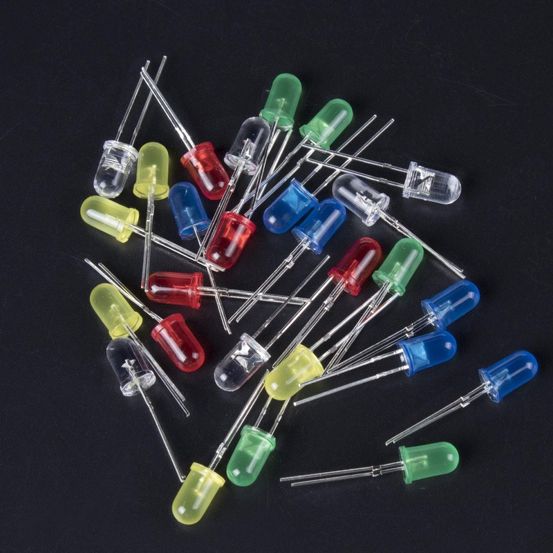 DiCUNO Light Emitting Diodes, 0.2 inch (5 mm) LED Diodes,
