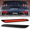 Gempro Rear Bumper Reflector Lights for Ford Mustang 2015-2017 Led