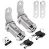 2 Pack Cabinet Lock with Keys, 1-1/8” RV Storage Locks