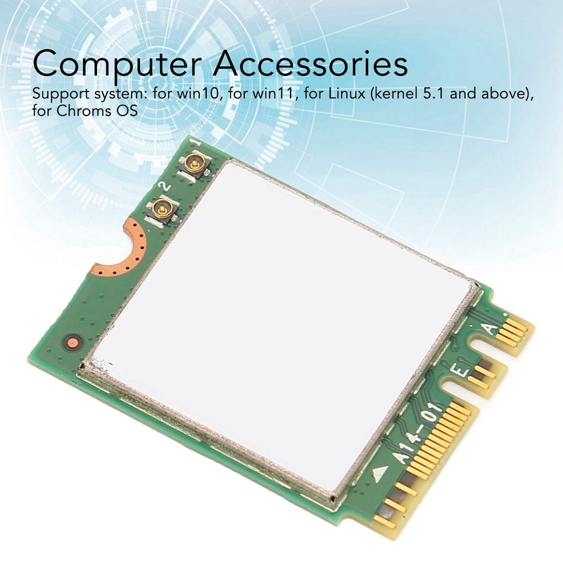 Wireless Card WIFI6E 5374M Gigabit 5G Dual Band NGFF M2