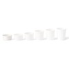 BIOZOYG 50 x Ice Cream Cups Cardboard 100 ml White