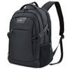 DUSLANG Business Laptop Backpack 15.6 Inch for Men,School Computer Backpack College Casual Daypack with USB Port Work Bag for Men/Women Black