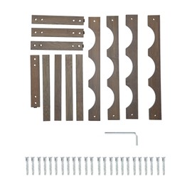 Wine Rack Portable Surge Shaped Opening Exquisite Beautiful Durable Wine Rack Cabinet