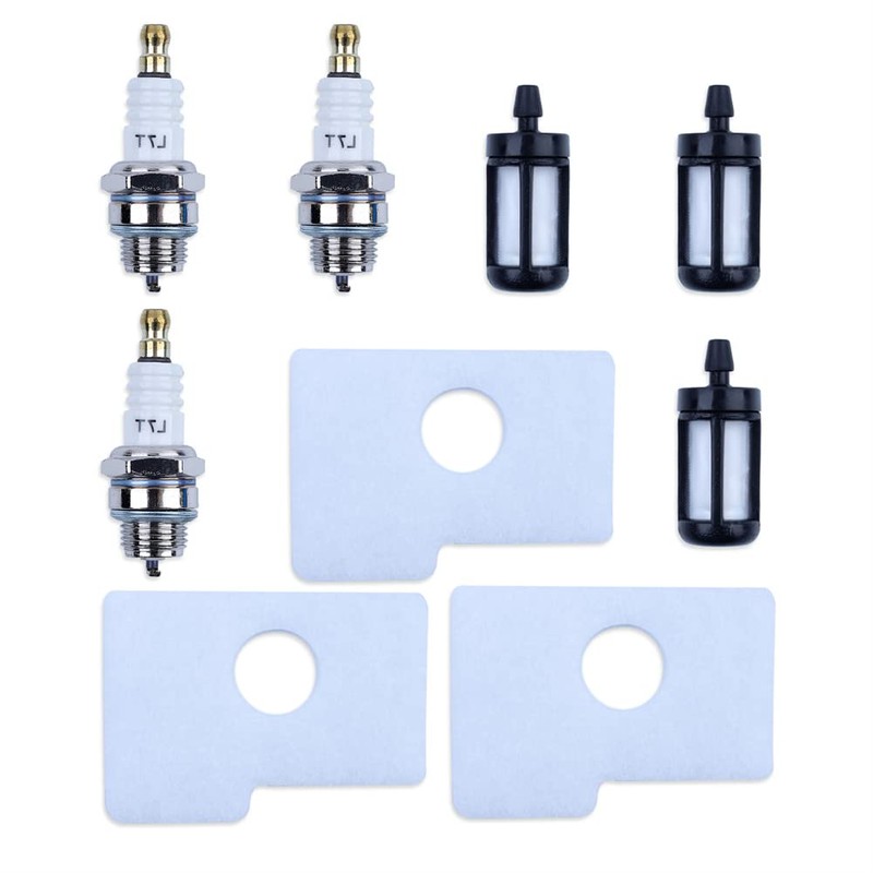 Gubeter Air Fuel Filter Spark Plug Tune Up Kit for