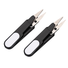 Thread Cutting Scissors, Set of 2, Ikiri Scissors, Thread Cutting Scissors, Handicrafts, Sewing Supplies, Crafts, Hobby, Thread Cutting Scissors, Thread Scissors, Black