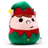 Puckator Squidglys Christmas Festive Friends Austin the Elf Plush Toy