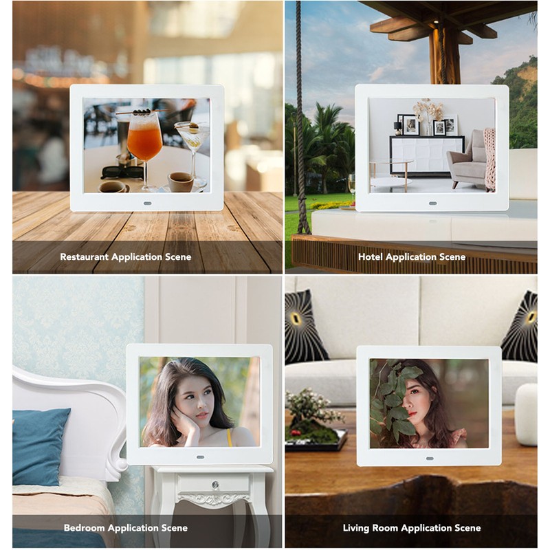 8 Inch Digital Photo Frame IPS Full 800x600 HD Screen