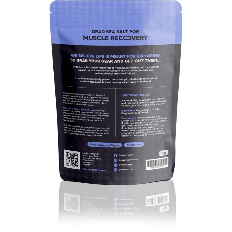 Mode Repair Magnesium Dead Sea Salts with Bergamot & Cedarwood