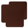 Mini Skater 3pcs Bar Coasters 10x10x0.2CM Square Silicone Coasters for