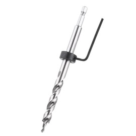 3/8"Twist Step Bohrer Sechskant Schaft mit verstellbarer Tiefe Stop Collar für Taschenloch Jig Kit