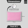 Rohi Polycotton Pillowcases 2 Pack - Easy Iron Bed Pillow