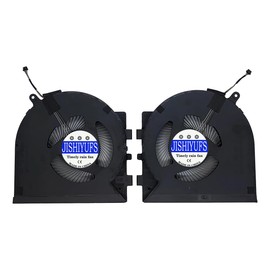 JISHIYUFS New CPU+GPU Cooling Fan for Razer Blade 18 RZ09-0484 RZ09-0484S RZ09-0484U RZ09-0484T RZ09-0484R RZ09-0484SEH3 FQDA DFS2400129 SF 0T FQ. AF DFS2012129S0T DC12V 1A Fan