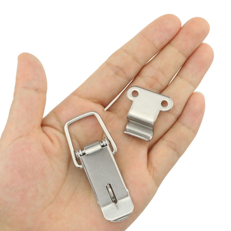 ITROLLE 4PCS 58mm 90 Degree Right Angle Latch Stainless Steel