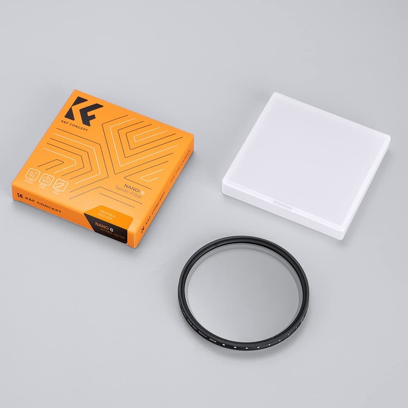K&F Concept 77mm Variable ND2-400 Adjustable Fader ND Neutral Density