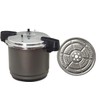 Granite Ware F0732-2 Pressure Canner and Cooker/Steamer, 12-Quart, Black by