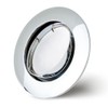 NCC-Licht Set of Recessed Spotlights Chrome Diameter 68 mm Hole