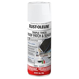 Rust-Oleum Triple Thick Roof Patch and Sealer Spray, 13 oz, White
