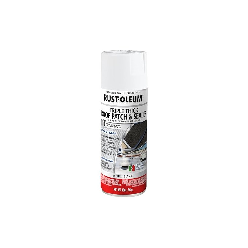 Rust-Oleum Triple Thick Roof Patch and Sealer Spray, 13 oz,