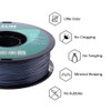 eSUN 3D 1.75mm Solid Gray PETG 3D Printer Filament 1KG