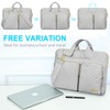 Lacdo 360° Protective Laptop Shoulder Bag, 16 inch Laptop Bag