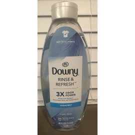Downy Rinse & Refresh Laundry Odor Remover and Fabric Softener, Ocean Mist, 48 f