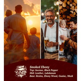 Father's Day Candle,with LED Light, Dad Gifts from Daughter Son Kids,Birthday Father’s Day Christmas Gifts for Dad,Dad's Last Nerve,Ebony Wood Leather Scented,Over 40 Hours of Burn Time,100% Soy Wax