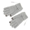 USB Heated Gloves Thicken Detachable Electronic Warming Knitted Gloves for