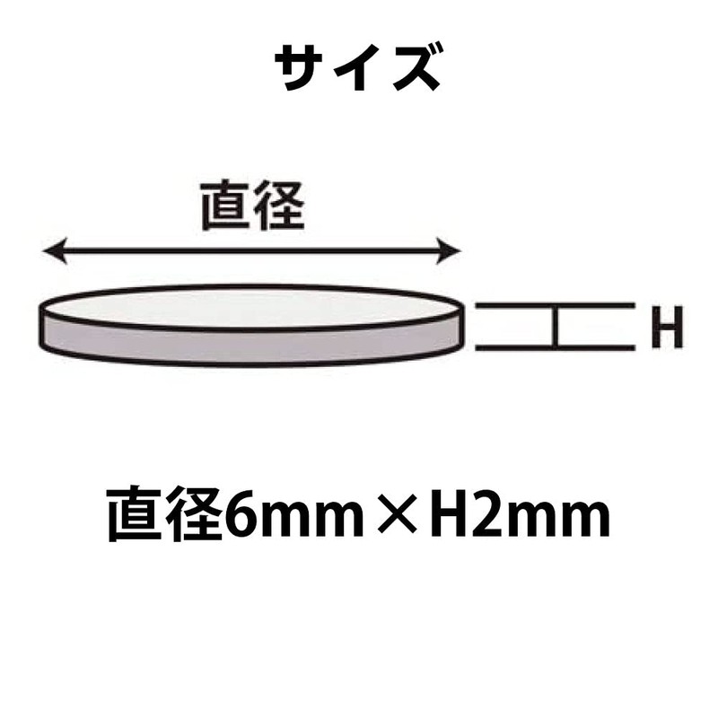Good-L Neodymium Magnets, Round Magnets, Commercial Use, 0.2 inch (6