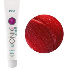 Tahe Ionic Lumiere Hair Color Mask with Acid pH 3.5 - Highly Nourishing and Hydrating (Fire Red, 100ml)