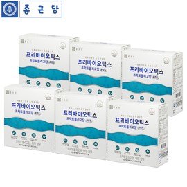 Chong Kun Dang Prebiotics FOS Lactobacillus Food Powder 6 months supply / 종근당 프리바이오틱스 FOS 유산균 먹이 분말 가루 6개월분