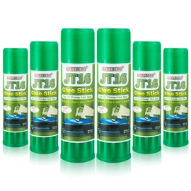 Geeetech 3D Printer Glue Sticks 6 Pack, 3D Printer Bed Adhesive for Hot Bed Printing, 36 Gram Each, Washable, PVP Solid 3D Print Glue Stick 3D Gloop for PLA/ABS/PETG/PC/PA/TPU Removing Printing Models