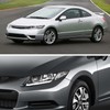 LSAILON Headlight Assembly Replacement Fit 2006-2011 for Honda Civic Driver