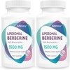  Berberine Power Plus: Enhanced 1500mg Capsules - Premium Formula for Heart Health