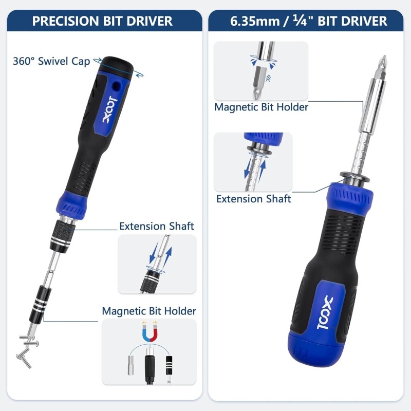 XOOL 200 in 1 Precision Screwdriver Kit, Electronics Repair 200