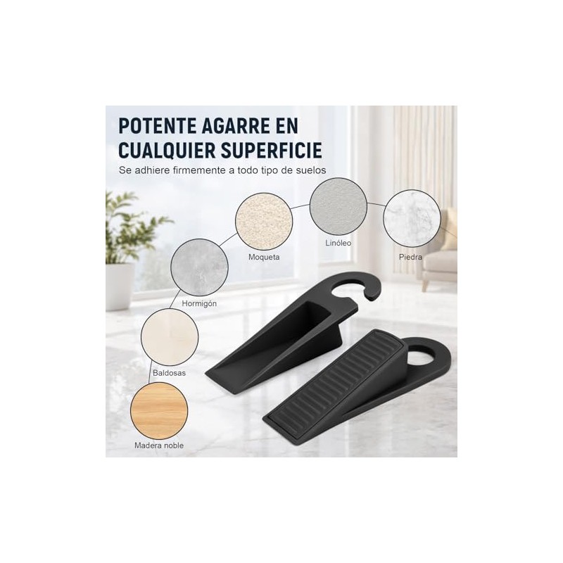 Topes para Puerta, 4 Piezas Protector de Puertas casa con