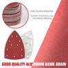 KONGMING 50 Pcs Mouse Sanding Pads 100 Grit 11 Hole