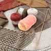 SEWACC 1 Roll Strand Rainbow Cotton Rope for DIY Crafts