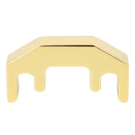 Violin Mute Metal Sound Reduction Lightweight Portable Violin Practice Silencer for Violinist Gold
