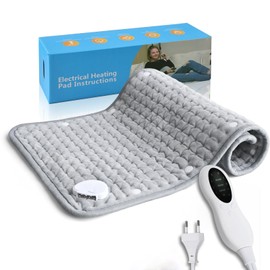 Compresas calientes terapeuticas, Manta termica, Cobija electrica termica para Alivio de Dolores de Hombros Cuello Espalda, Compresa caliente electrica para fisioterapia, 10 Ajustes de Temperatura, Auto Apagado y Lavable