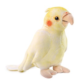 RLOMUTE Parrot Plush Toy Cockatiel Realistic Stuffed Bird Super Soft Cute for Birthday Party Favors Companions Bedroom Car Home Decor Collectible Gift for kids Boys Girls 7.8 Inch Yellow