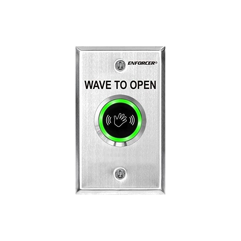 Seco-Larm Enforcer No Touch Request-to-Exit Plate, Outdoor (SD-9263-KSQ)