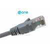 One 6ft Cat5e Snagless Unshielded PVC Ethernet Network Patch Cable,GREY
