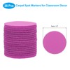 PATIKIL 2" Carpet Spot Markers, 35Pcs Circle Dot Markers Hook